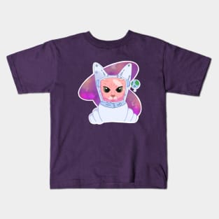 Abyssinian cosmocat Kids T-Shirt